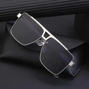 نظارات شمسية رجالية فاخرة عالية الجودة بعلام . Luxury Brand Steampunk Men's Sunglasses High