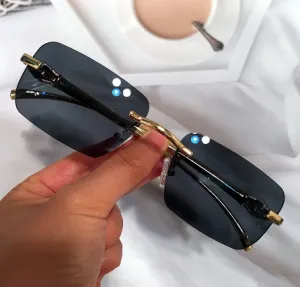 فريدة من نوعها سبيكة ليوبارد الساق الفاخرة . Unique Alloy Leopard Leg Luxury Brand Sunglasses Men
