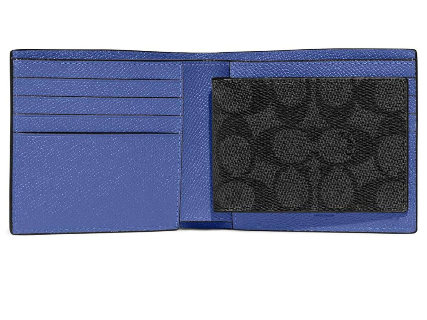 3-In-1 Wallet With Signature Canvas Interior