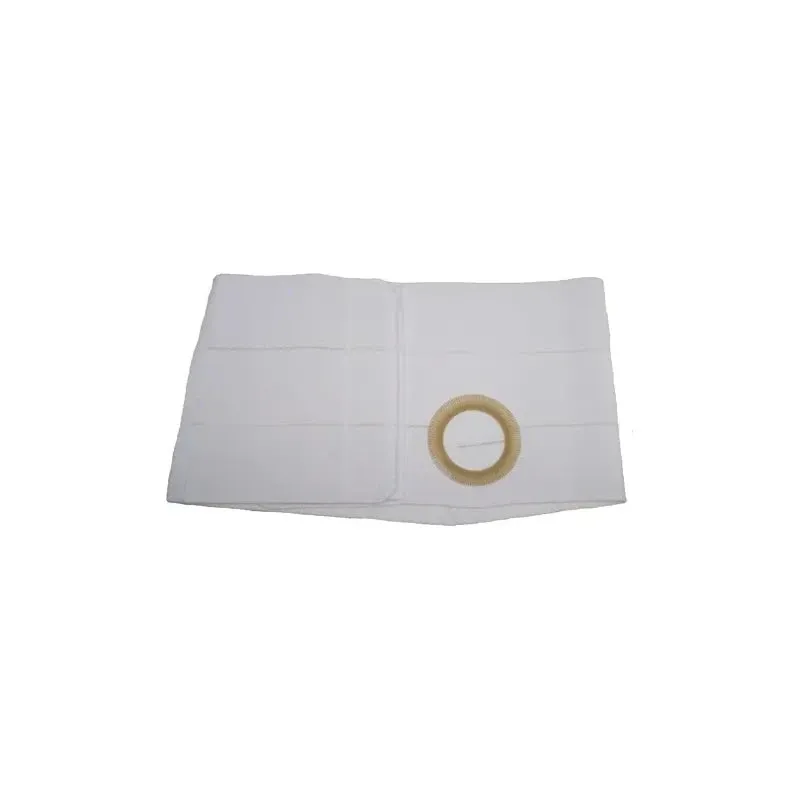 9" Left, White, Cool Comfort, Nu-Form Belt, Medium, 4" Opening Placed 1-1/2" From Bottom