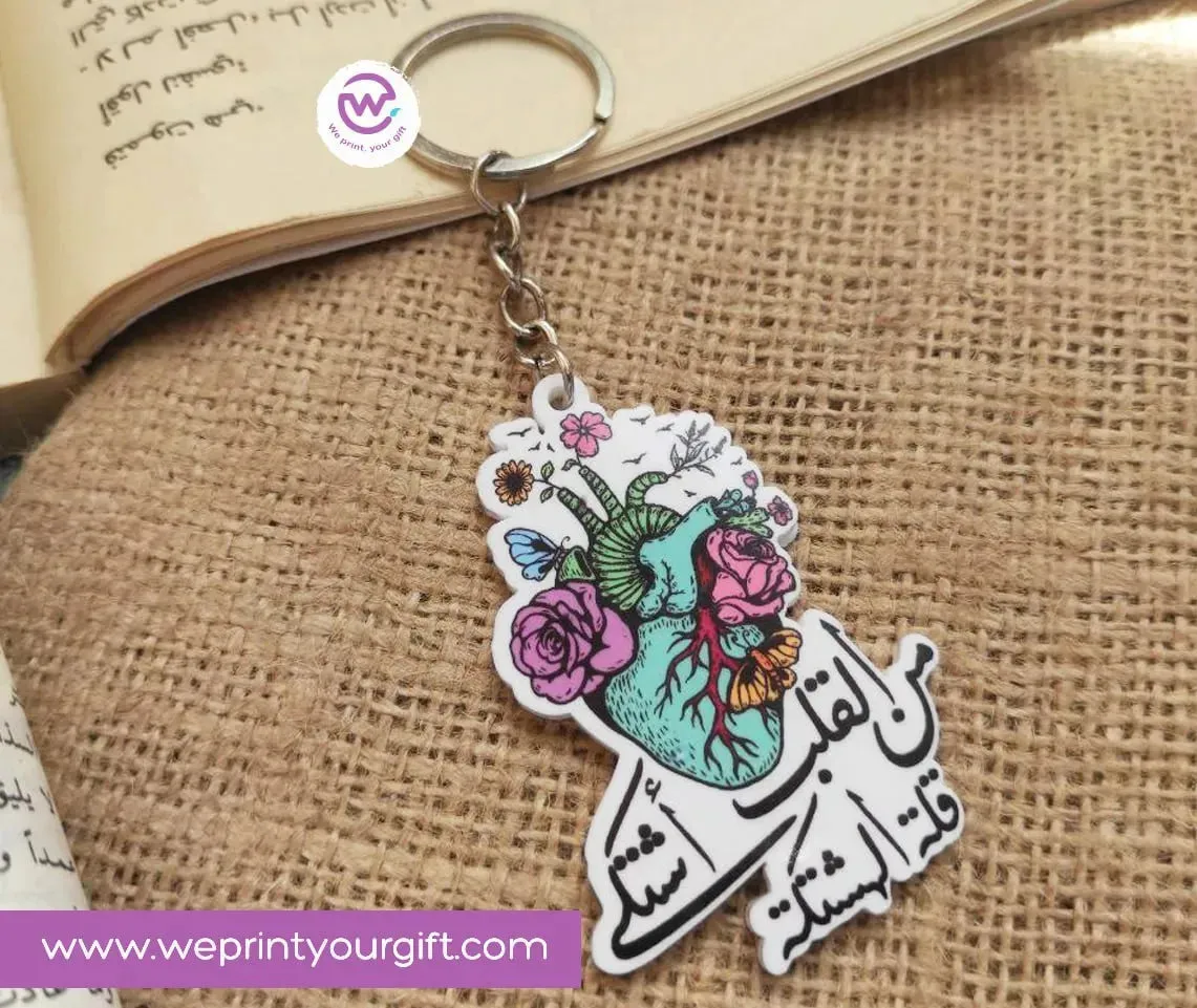 Acrylic Keychain -Comic