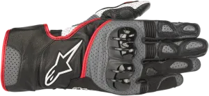 ALPINESTARS SP-2 V2 Gloves - Black/Gray/Fluo Red - 2XL 3558218-1130-2X