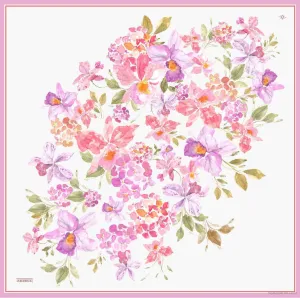 Armine Fior Floral Silk Scarf #9