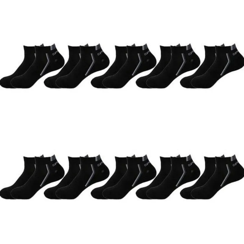 Athletic Style Long Ankle Socks Set