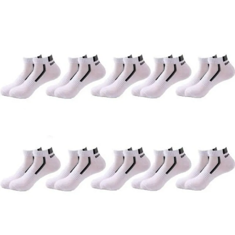 Athletic Style Long Ankle Socks Set
