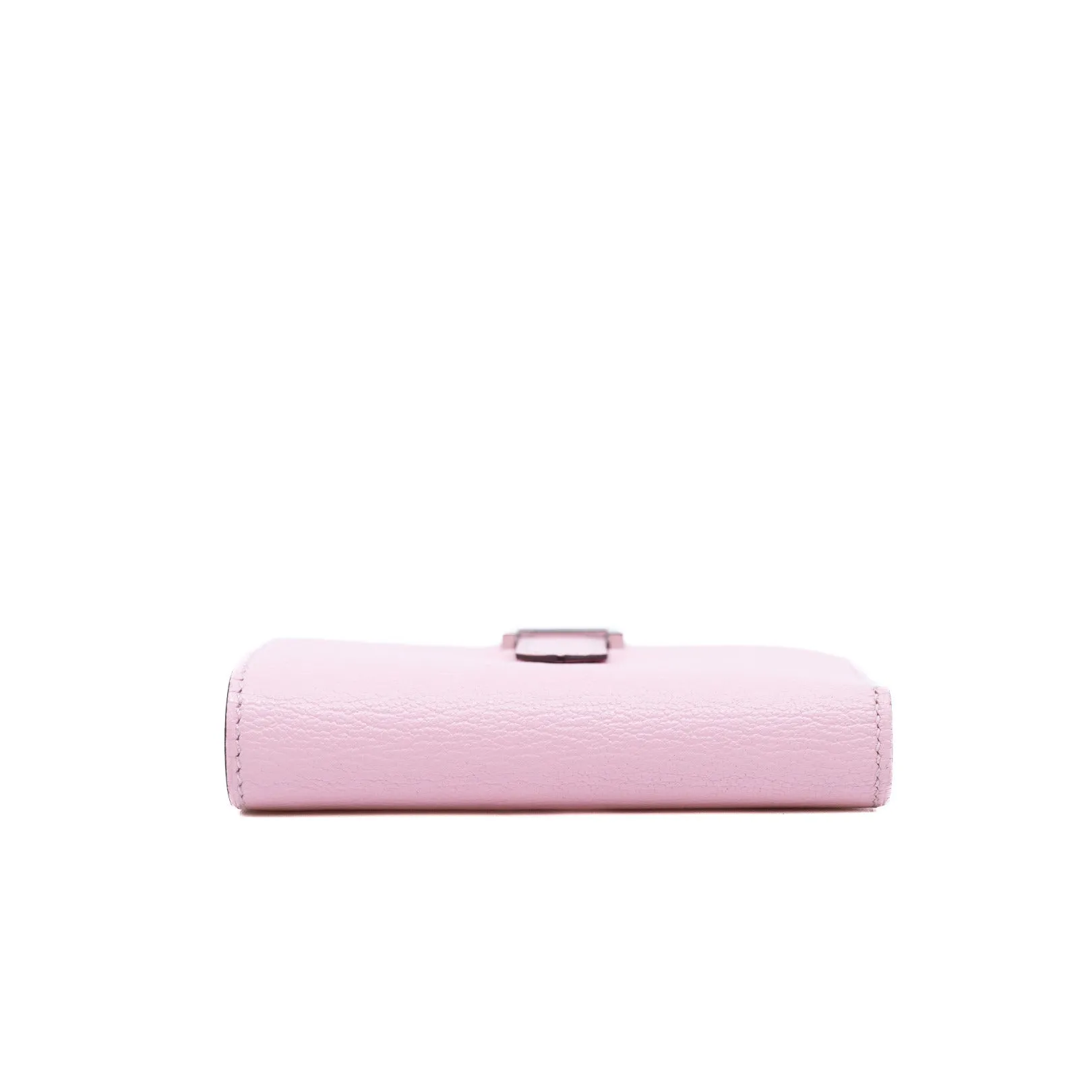 Bearn  tri-fold compact wallet in goat sakura  phw Z stamp