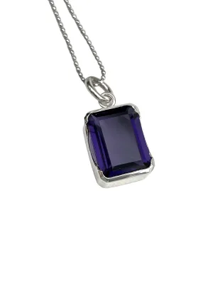 Bold Amethyst Pendant
