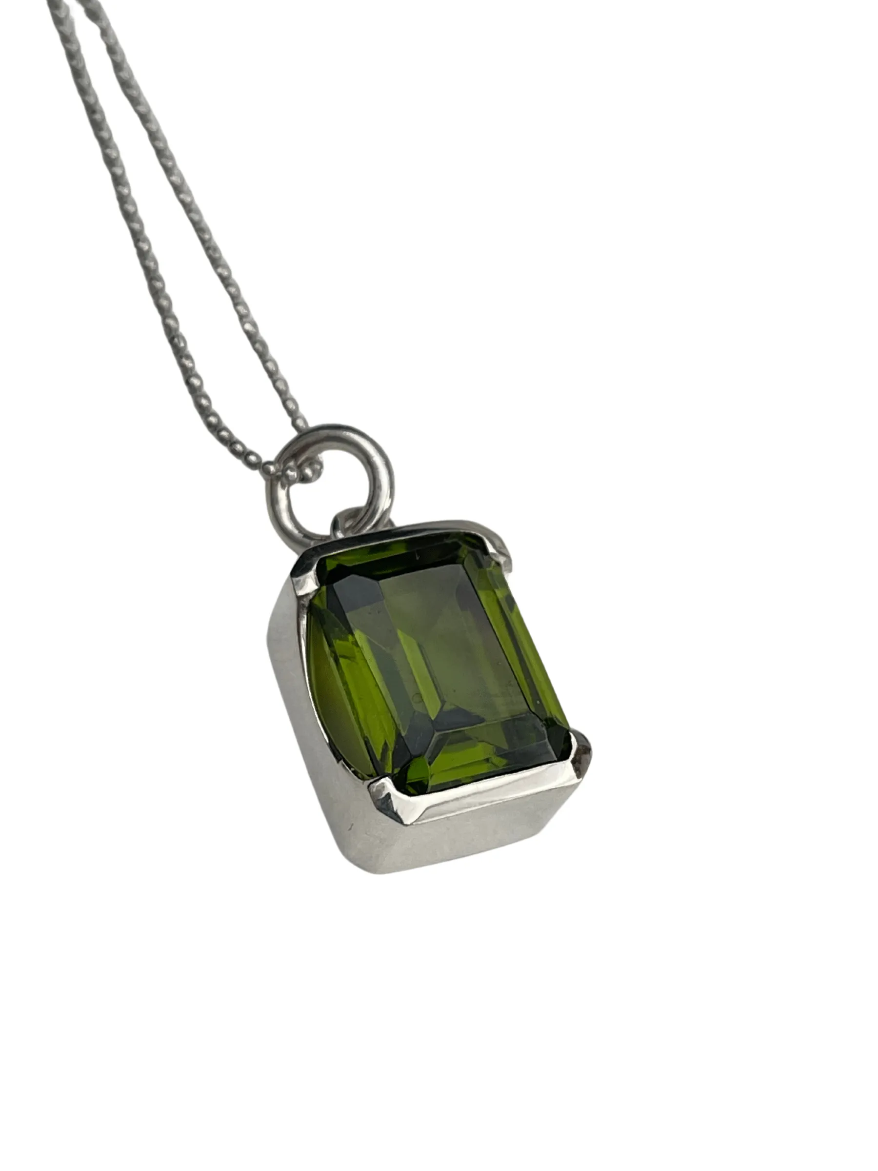 Bold Peridot Pendant