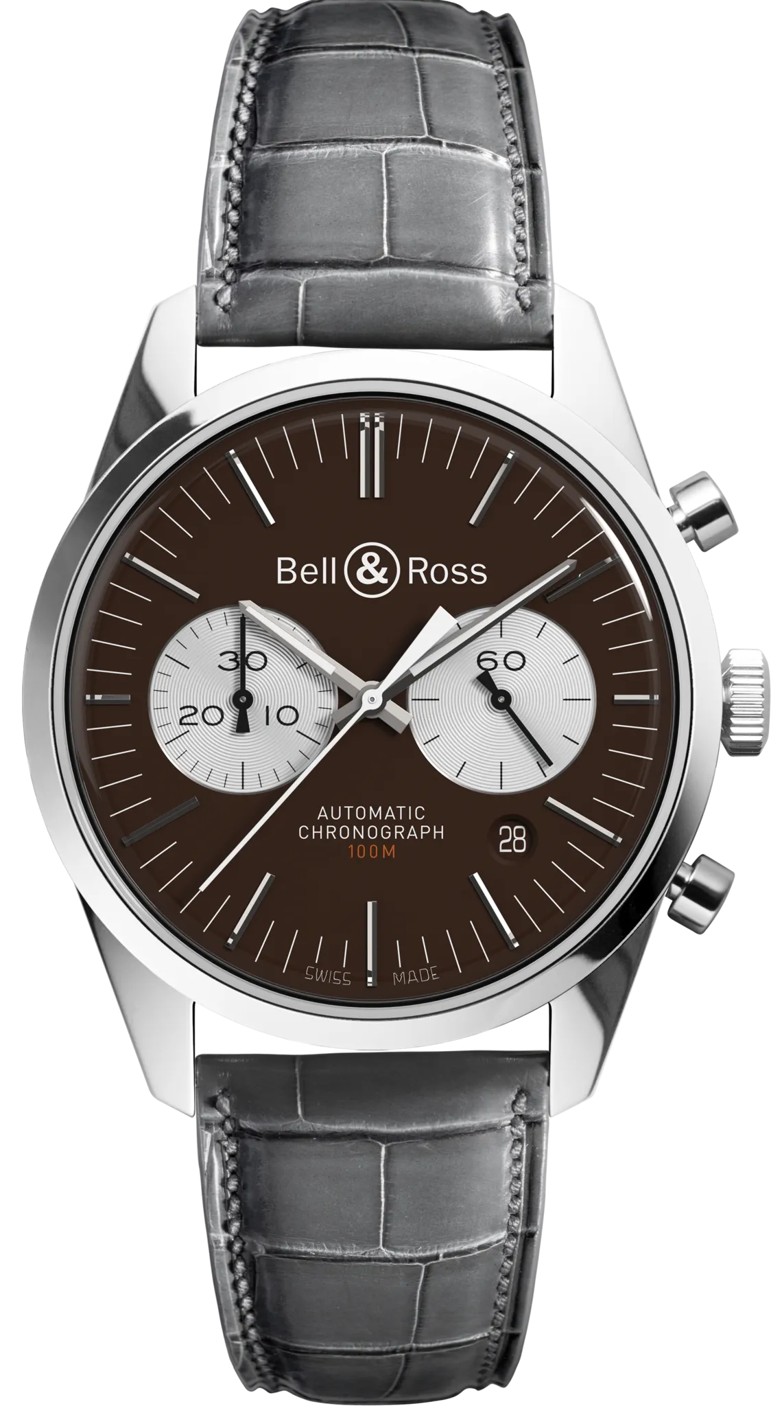 BR Watch BR 126 OffICr Brown Limited Edition