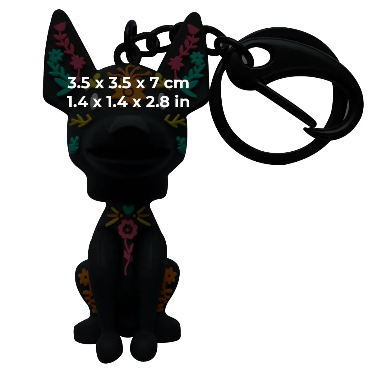 By México 3D Chilaquil Xolo Keychains