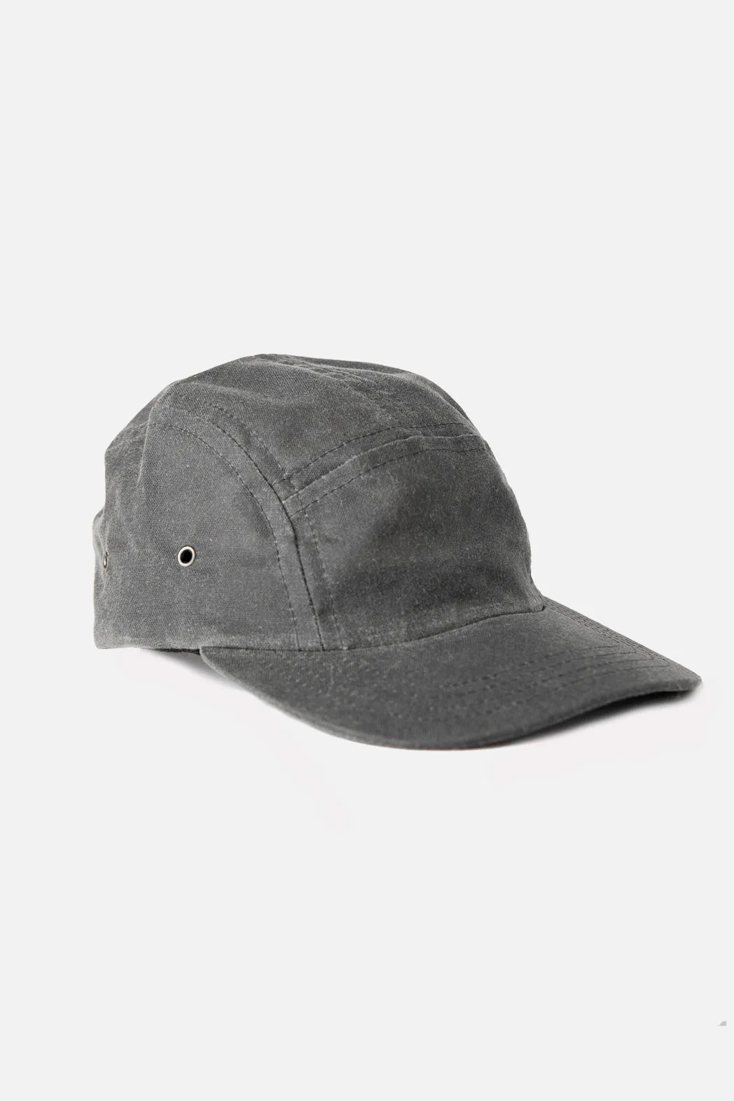Camper Waxed 5 Panel Cap / Charcoal