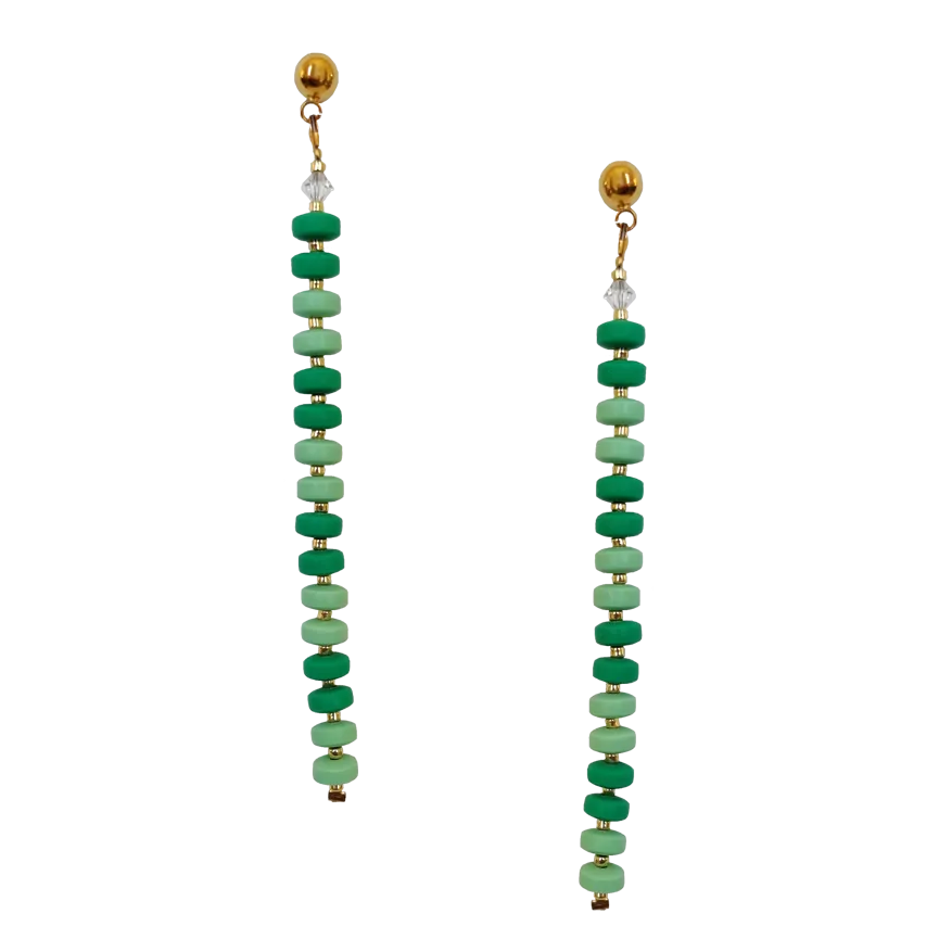 CANDY DROP EARRINGS | LIME