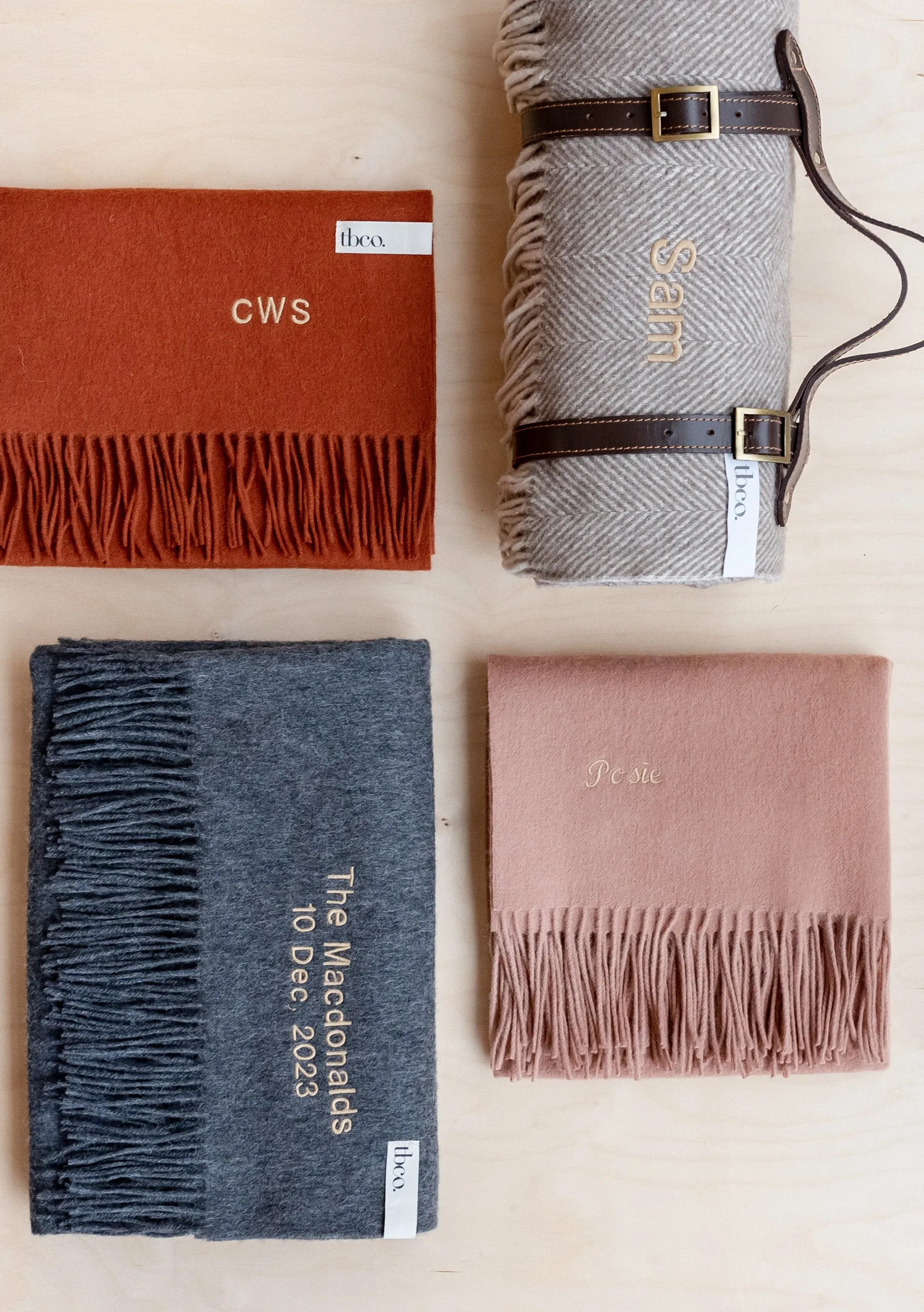 Cashmere Scarf in Charcoal Melange