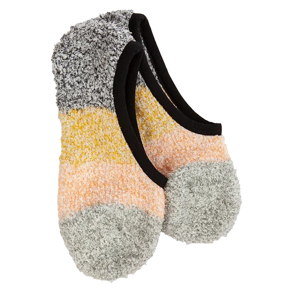 Cozy Colorblock Footsie Socks