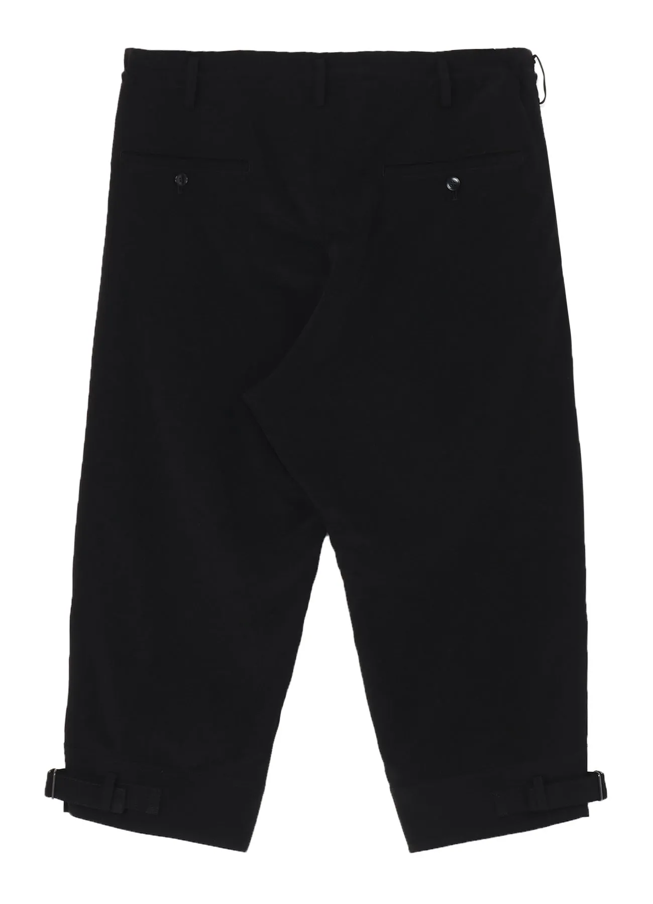 CREPE DE CHINE HEM BELT PANTS
