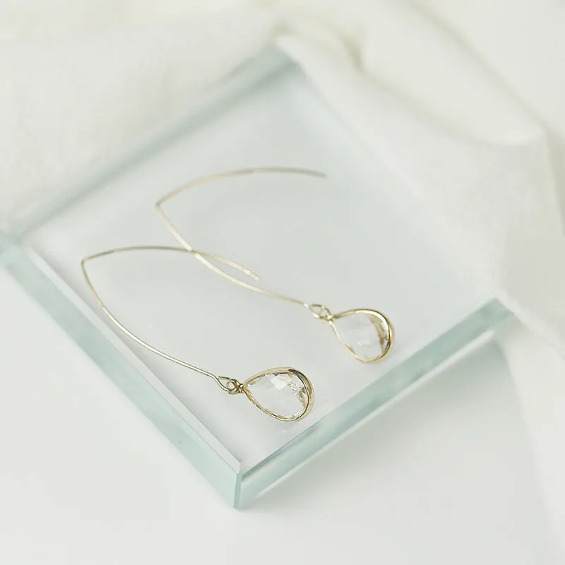 Crystal Drop Earrings