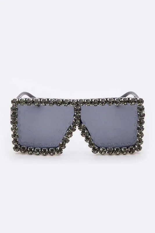 Crystal Iconic Shield Inspired Square Statement