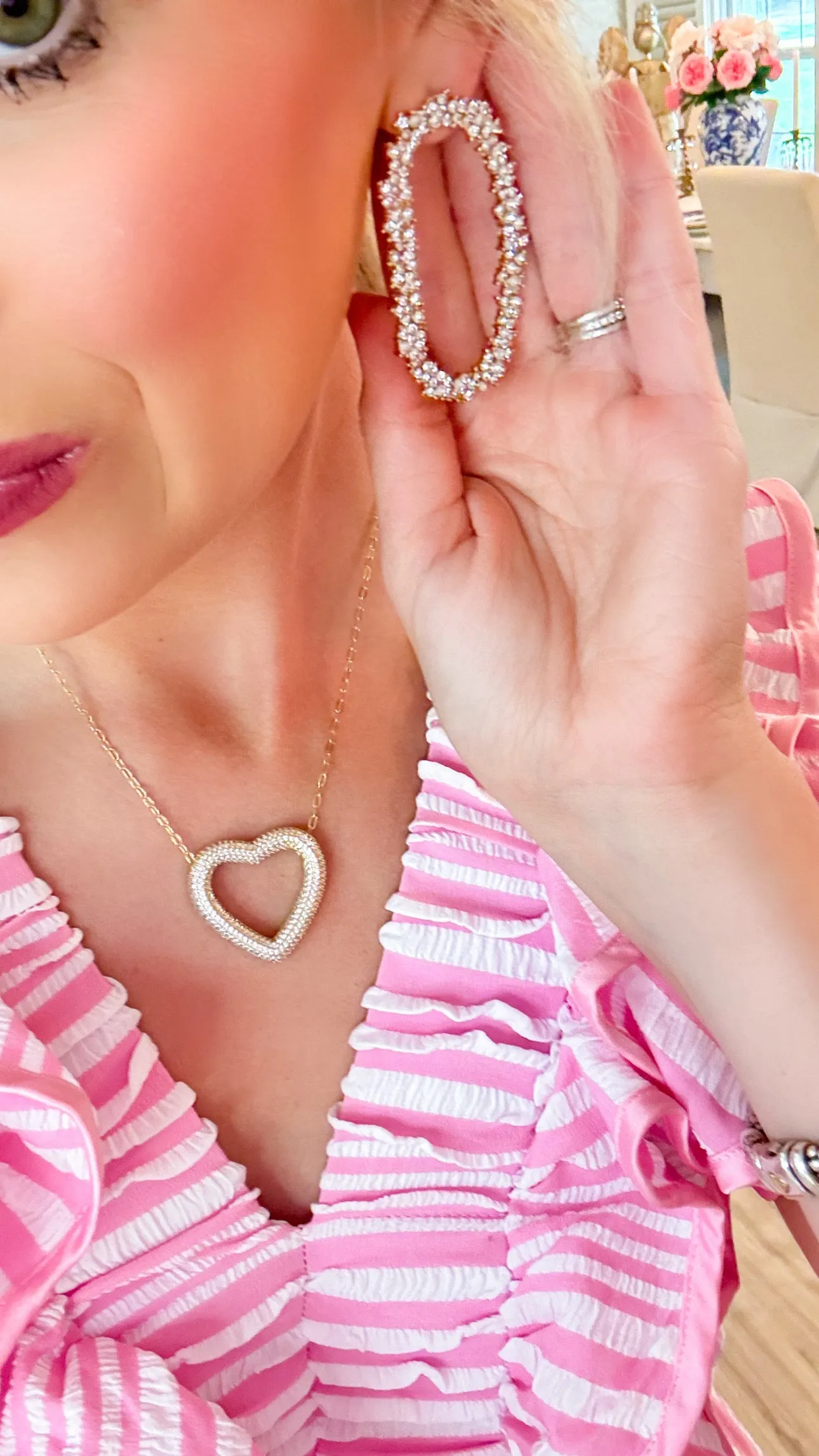 Diamond Statement Earrings