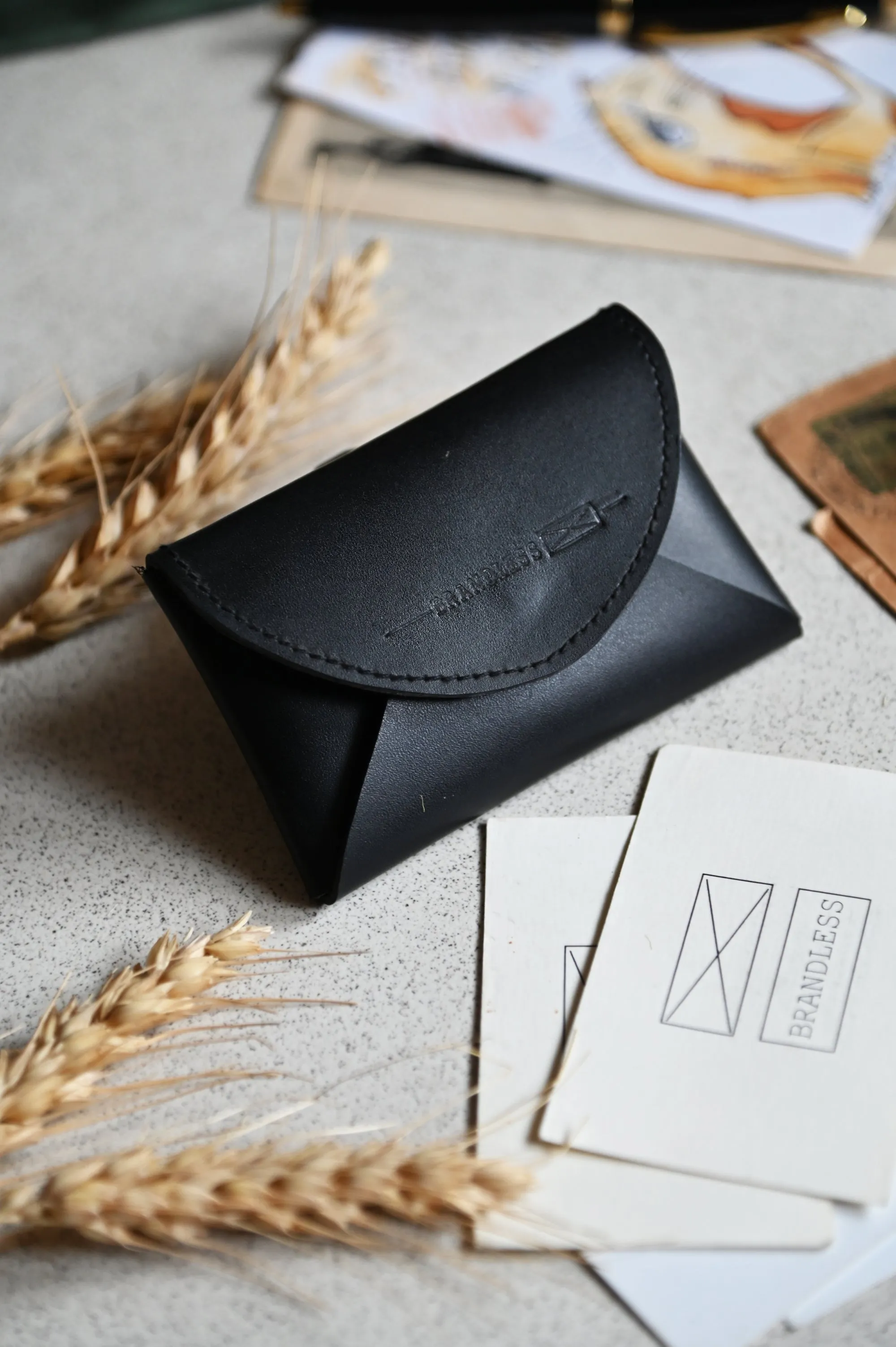 Essential Card Case- Tan