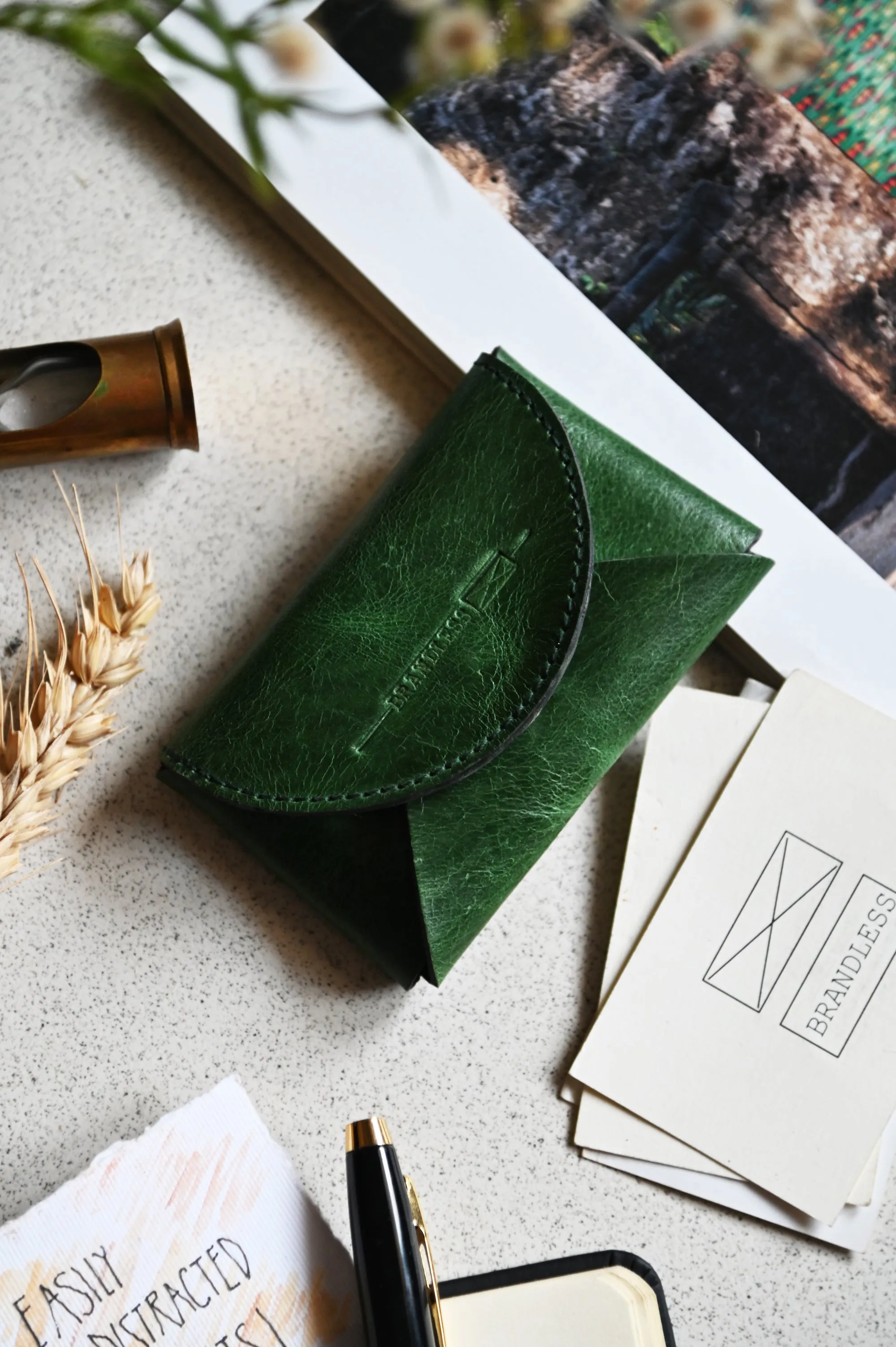 Essential Card Case- Tan