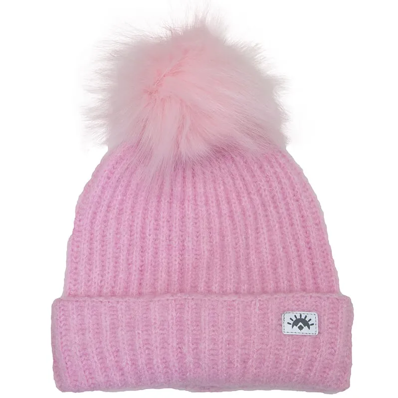 Faux Fur Pom Hat