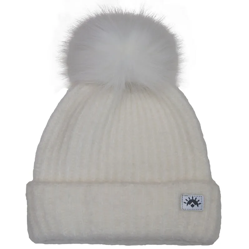 Faux Fur Pom Hat