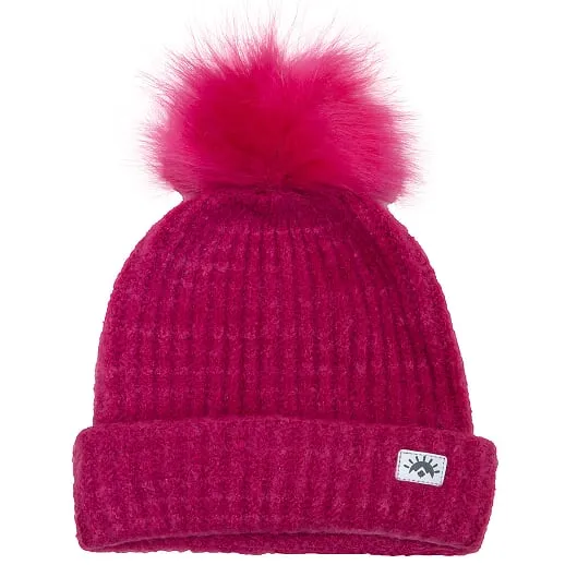 Faux Fur Pom Hat
