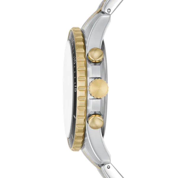 Fossil FS5881 FB-01 2 Tone Stainless Steel Strap Men Watches