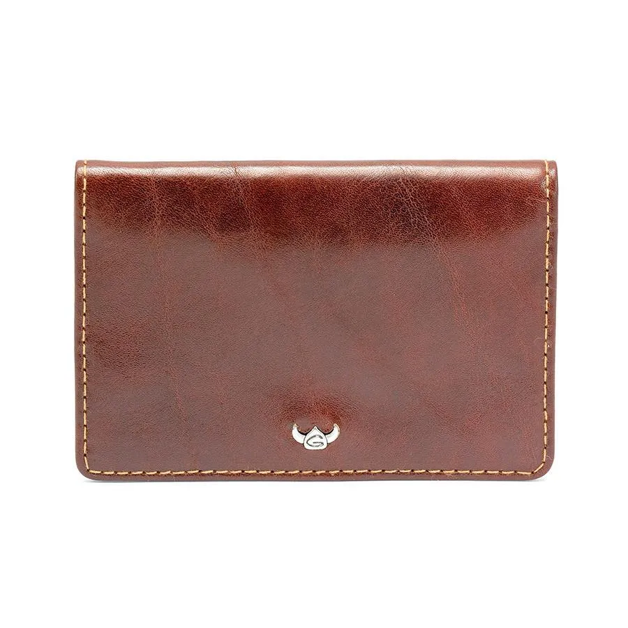 Golden Head Colorado Leather Business Card Case
