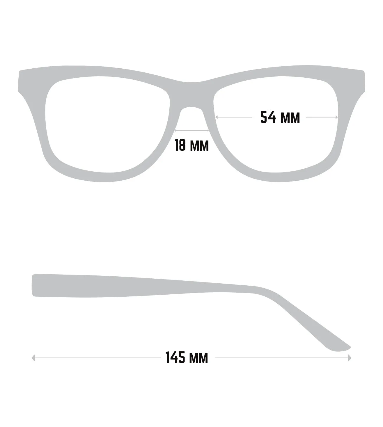 Hublot Men's Gunmetal Rectangular Optical Frame