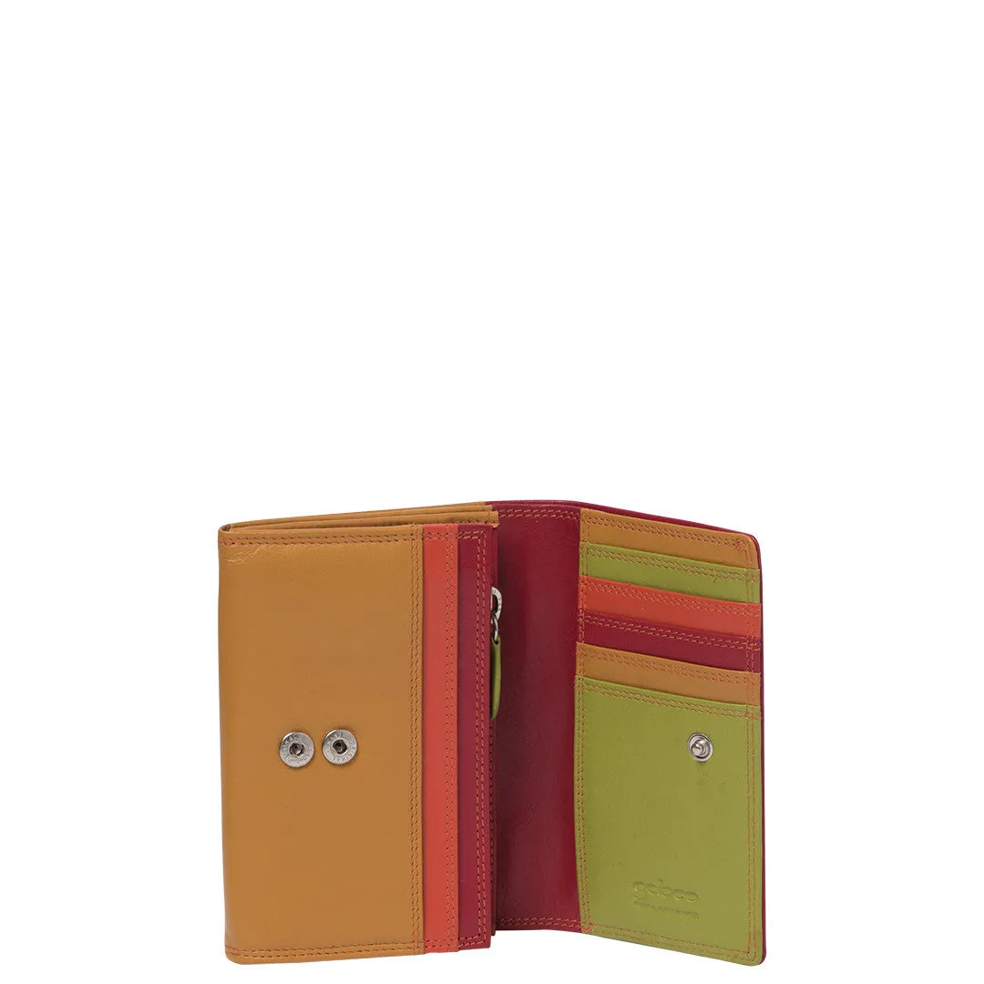 JESSICA COMPACT LEATHER WALLET