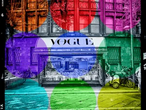 Kim, Vogue Dots Scarf