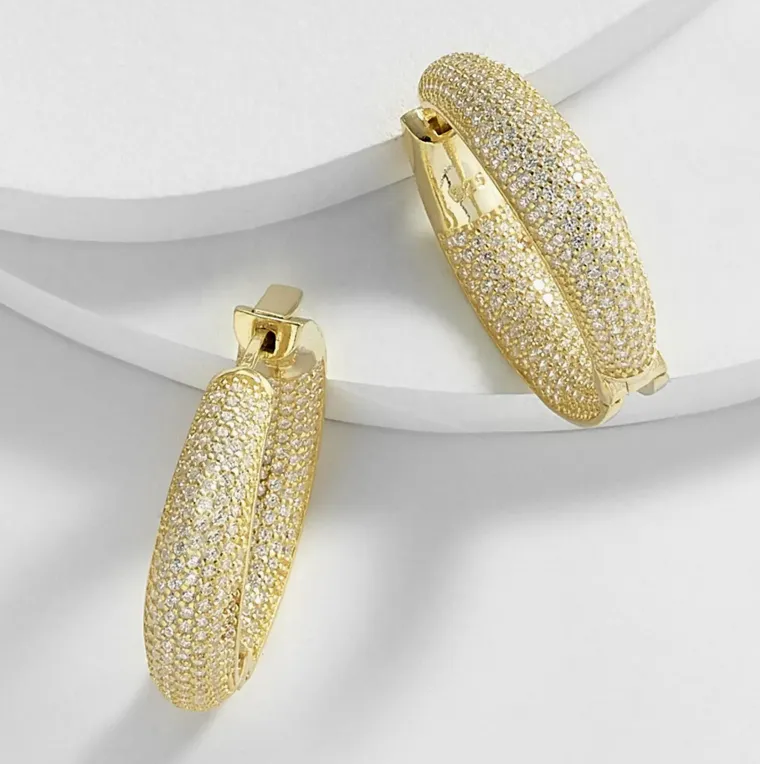 Kosa Jewels Sydney Bold Hoop Earrings