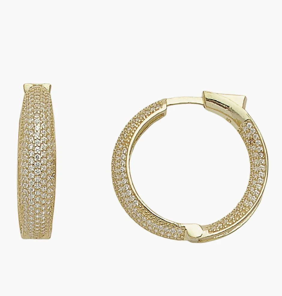 Kosa Jewels Sydney Bold Hoop Earrings