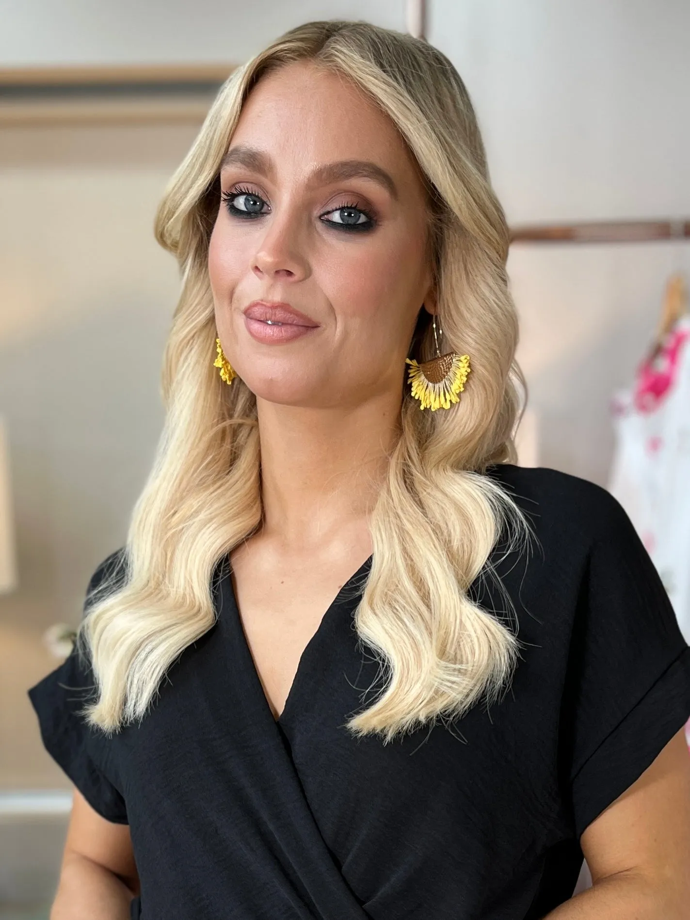 Lola Earrings Yellow