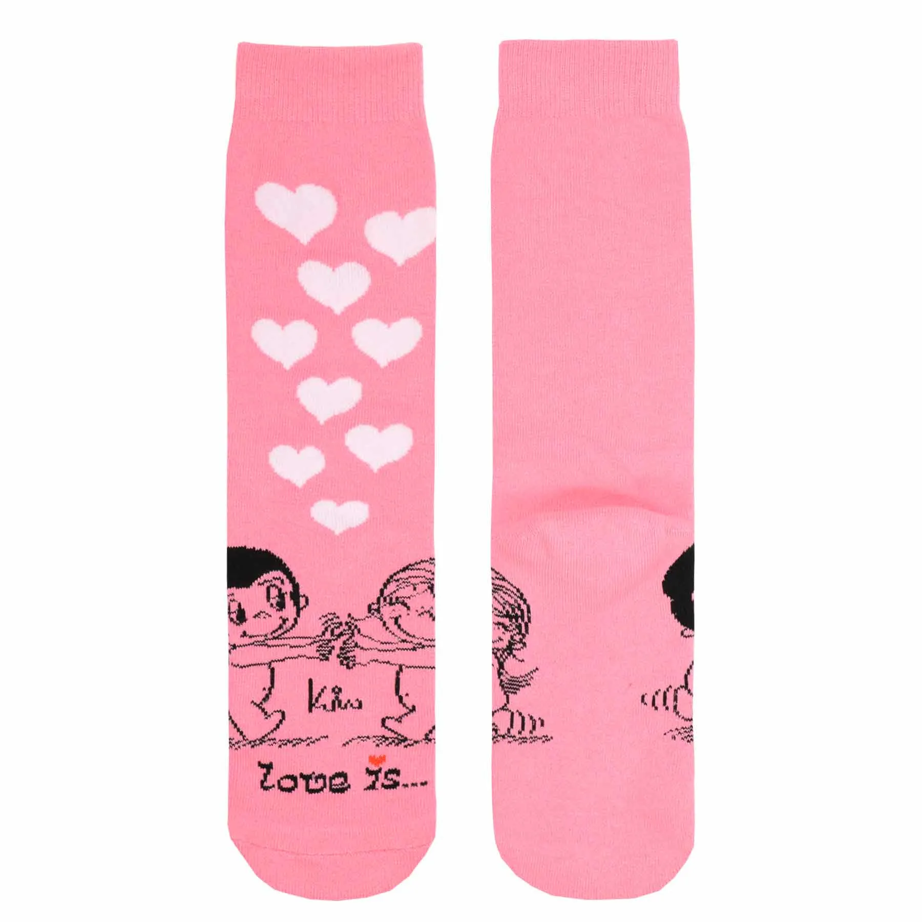 Love Is Finding You...Knitted Cotton Crew Socks