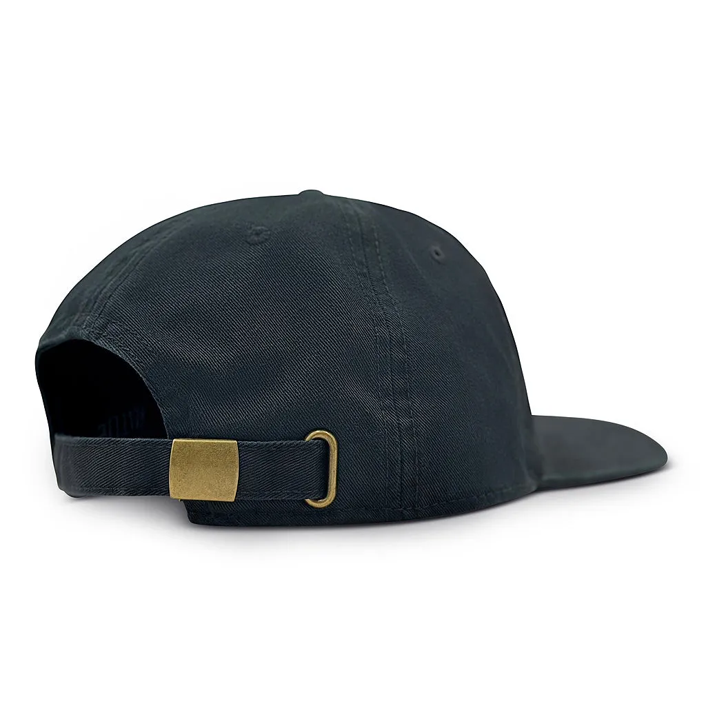 MATUSE SIX-PANEL (BLACK/GEO-BLUE) HAT