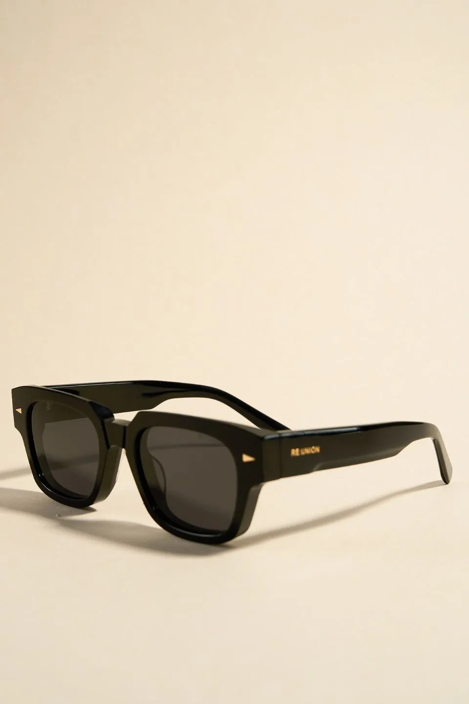 Milano Black Classic Stud Sunglasses