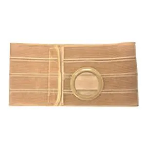 Nu-Form 8" Beige Support Belt 3-1/8" Opening Placed 1-1/2" from Bottom, 36" - 40" Waist, Left, Large