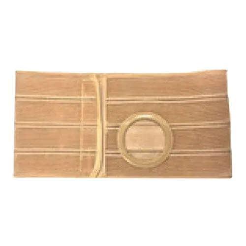 Nu-Hope Nu-Form™ Support Belt, 2-3/4" Center Stoma, 7" Wide, Left, Prolapse Strap, Large (36" to 41" Waist), Beige