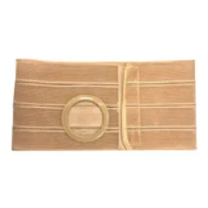 Nu-Hope Nu-Form™ Support Belt, 2-5/8'' Stoma, 7'' Wide, Right, 1-1/2'' From Bottom, Prolapse Strap, 2XL (47'' to 52'' Waist), Beige