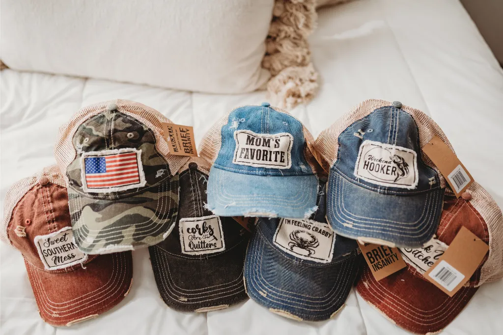 Oh Lawd Have Mercy - Vintage Distressed Trucker Adult Hat