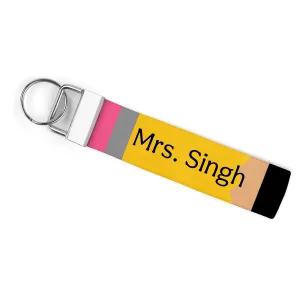 Personalized Pencil KeyChain