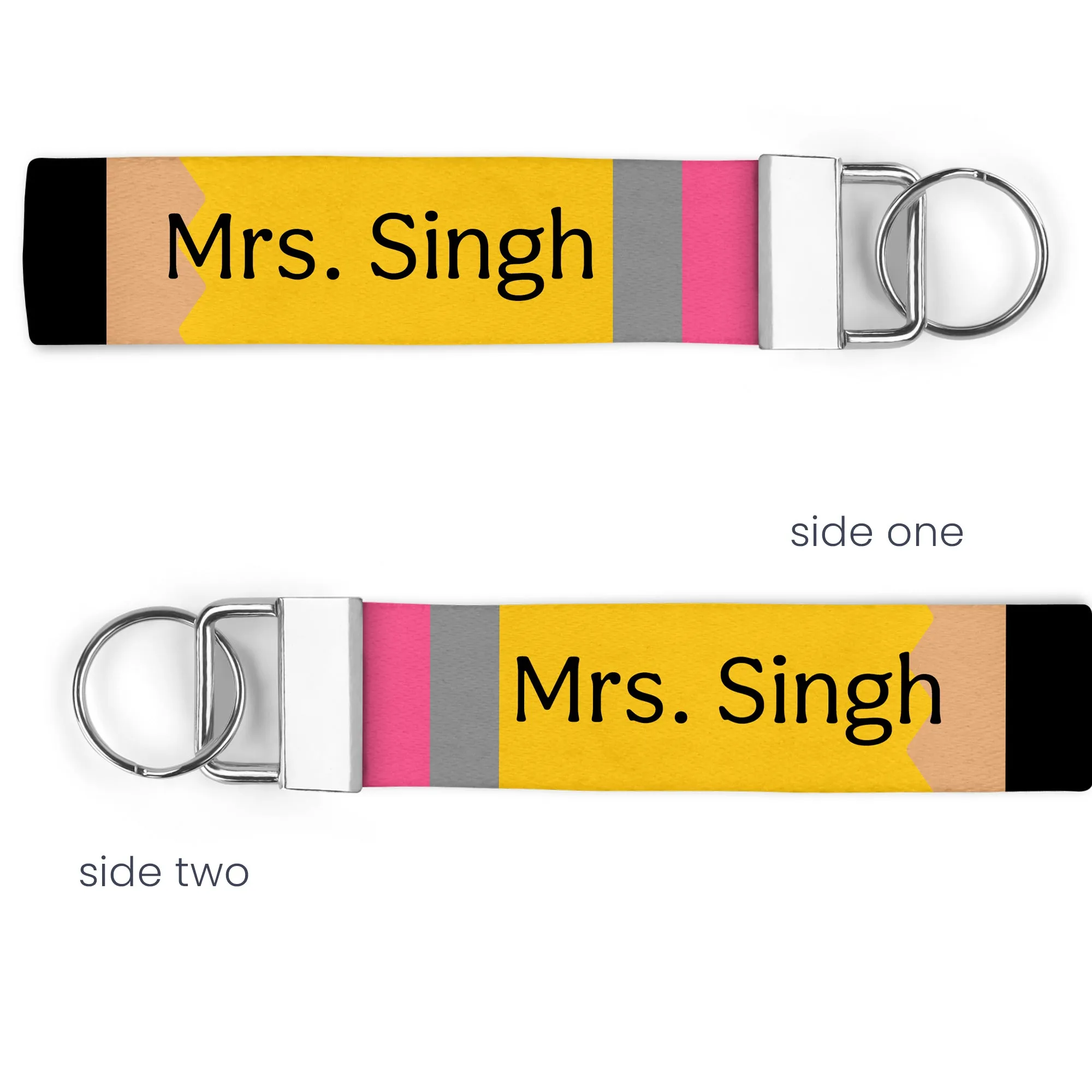 Personalized Pencil KeyChain