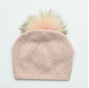 PNYC SWAROVKI CRYSTAL SLOUCHIE BEANIE