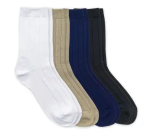 Rib Crew Socks