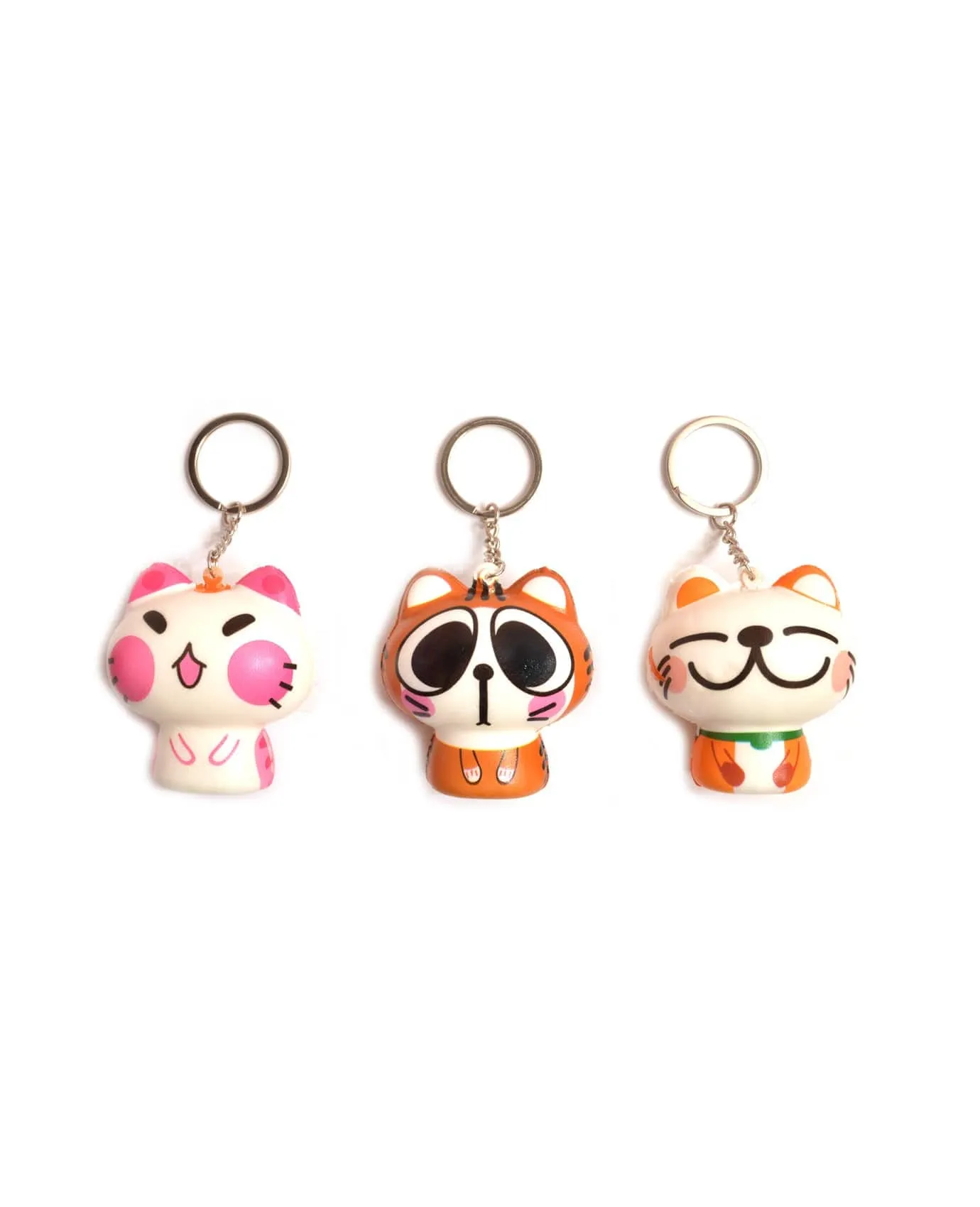 Squishy Cats Keychain