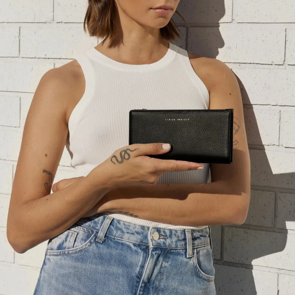 Status Anxiety Old Flame Wallet - Black