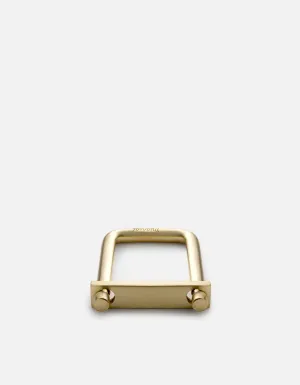Tension Keychain, Brass