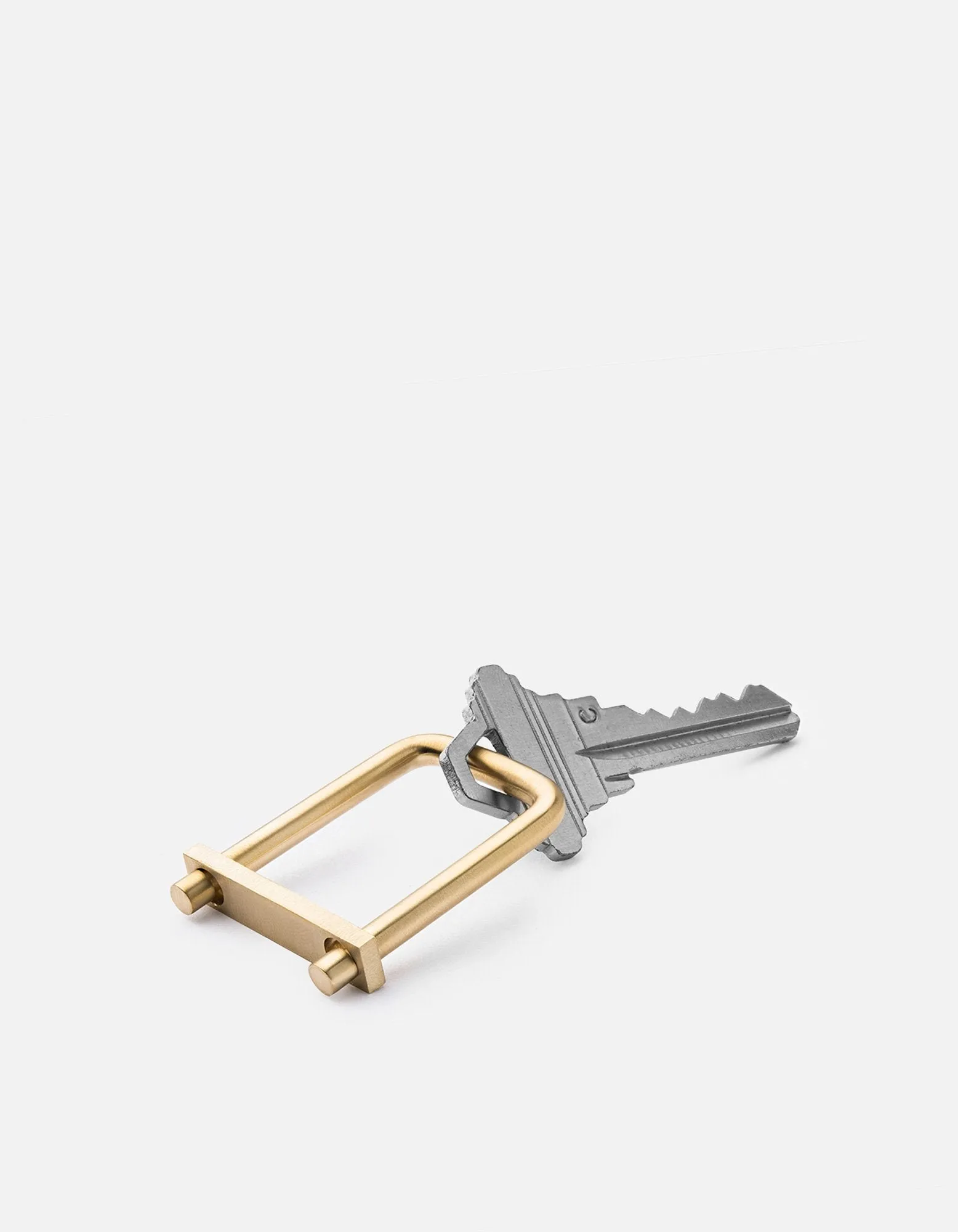 Tension Keychain, Brass